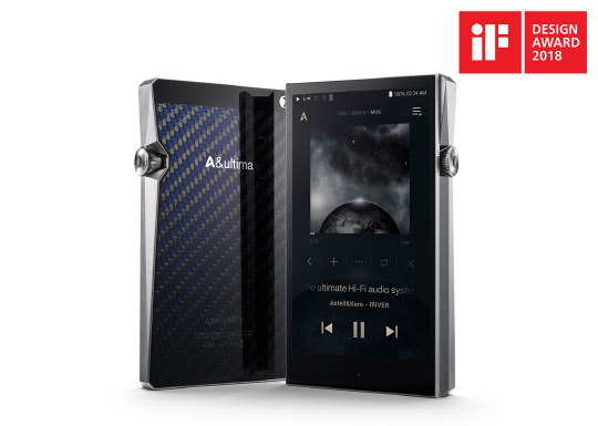 아이리버 자사 브랜드 아스텔앤컨이 독일 'iF 디자인 어워드'를 5년 연속 수상했다고 13일 밝혔다. 사진은 'A&ultima SP1000' <아이리버 제공>